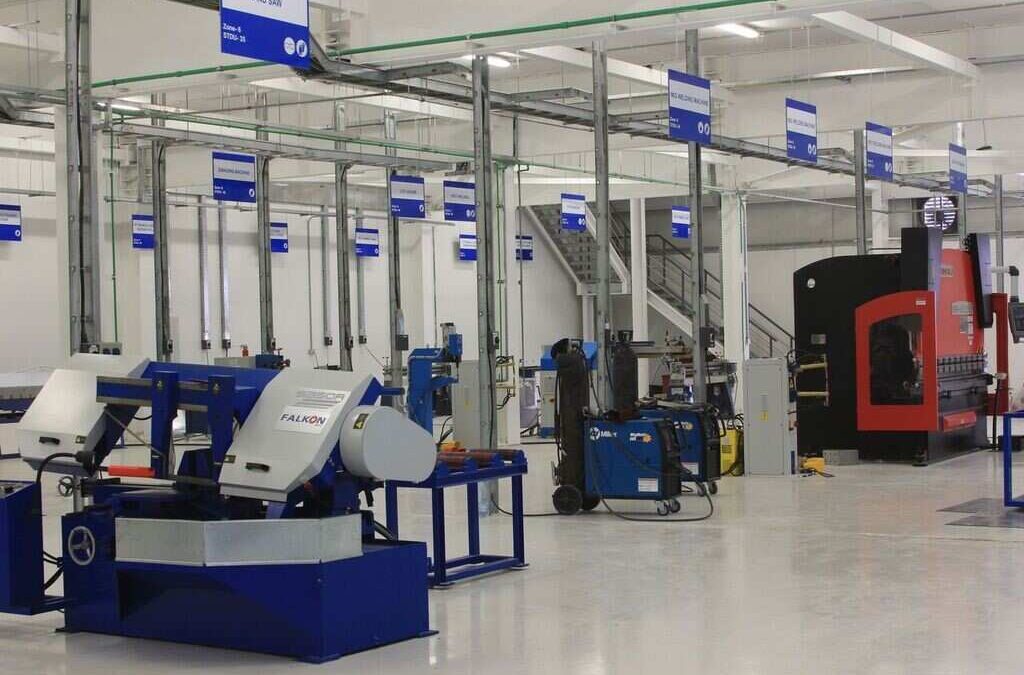 QST Steel Factory in New Industrial Area Doha