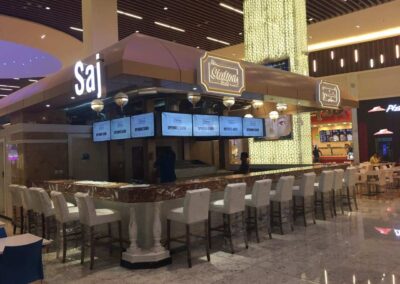 Mall of Qatar – Tenants Fit Out (La Casa Restaurant, Station 2, Station 3 Restaurants and Aura Offices)