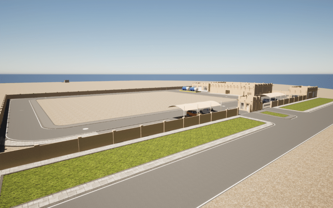 Vodafone Cable Landing Station Construction